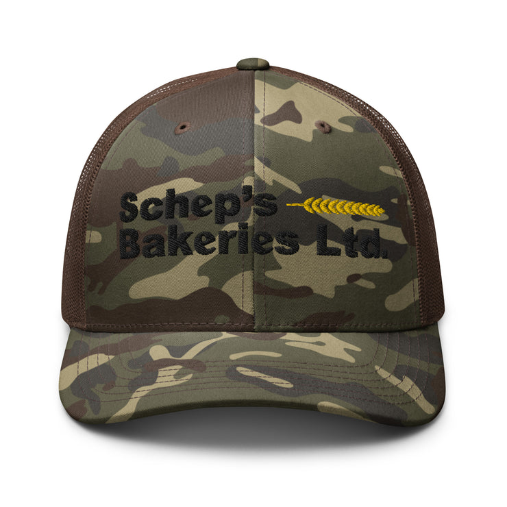 Schep's Bakeries - Camouflage Trucker Hat