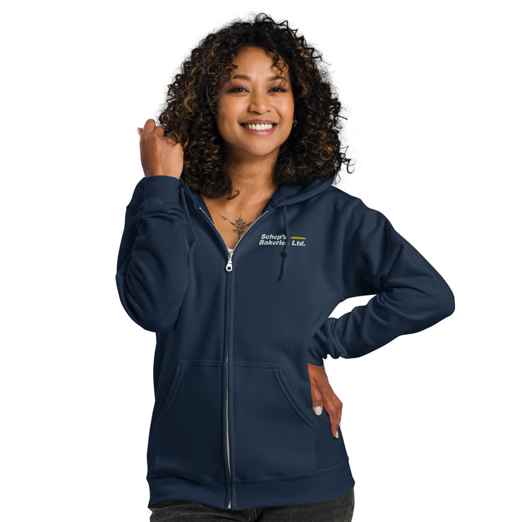 Schep's Bakeries - Woman's Zip Hoodie