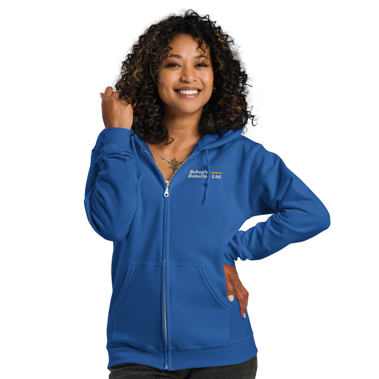 Schep's Bakeries - Woman's Zip Hoodie