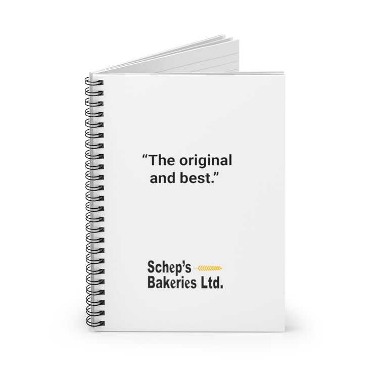 Schep's Bakeries - Spiral Notebook