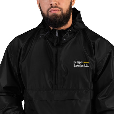 Schep's Bakeries - Embroidered Champion Jacket (Black)