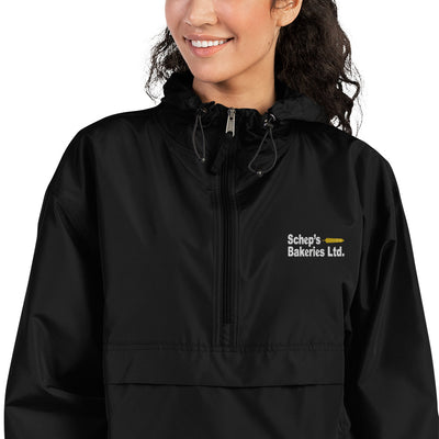 Schep's Bakeries - Embroidered Champion Jacket (Black)