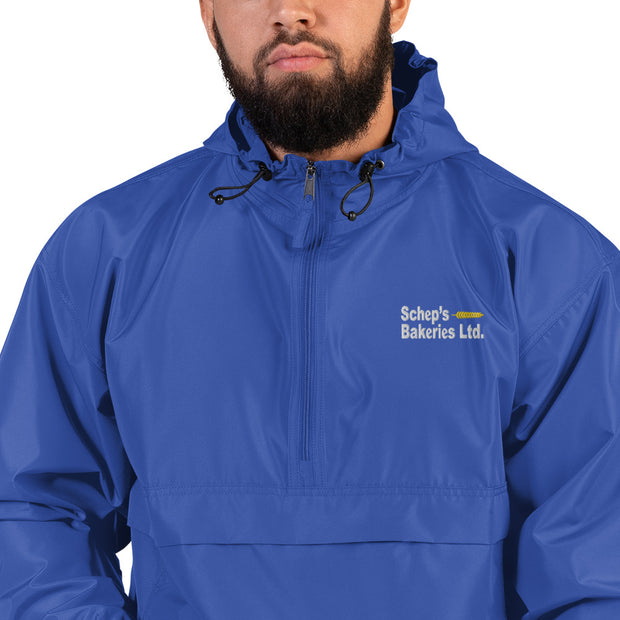 Schep's Bakeries - Embroidered Champion Jacket (Blue)