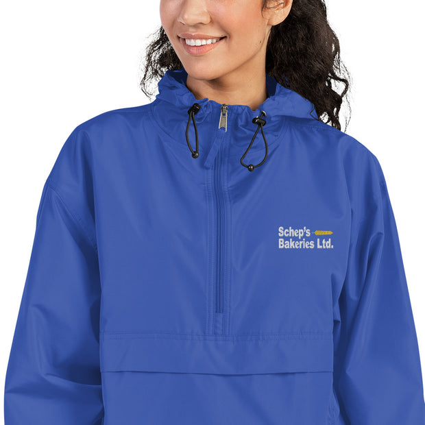 Schep's Bakeries - Embroidered Champion Jacket (Blue)