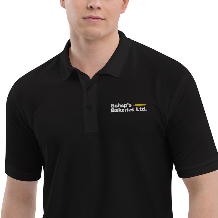 Schep's Bakeries  - performance polo shirt (Black)