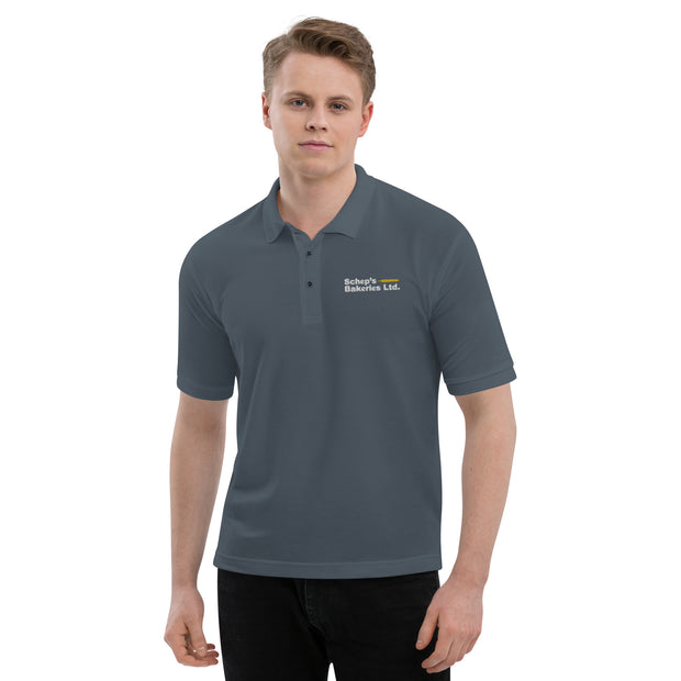 Schep's Bakeries  - performance polo shirt (Steel Grey)