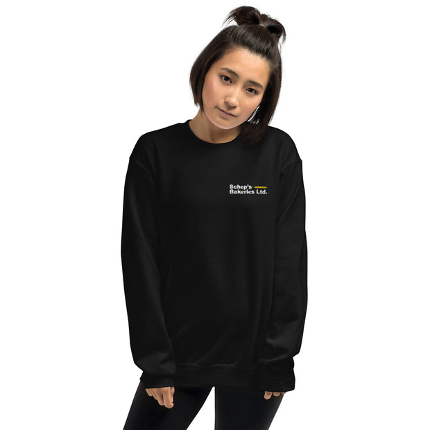 Schep's Bakeries - Crew Neck Sweatshirt (Black)