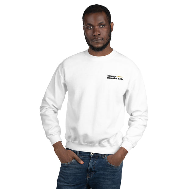 Schep's Bakeries - Crew Neck Sweatshirt (White)