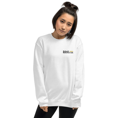 Schep's Bakeries - Crew Neck Sweatshirt (White)