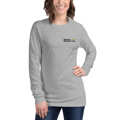 Schep's Bakeries - Long Sleeve Tee (Grey)