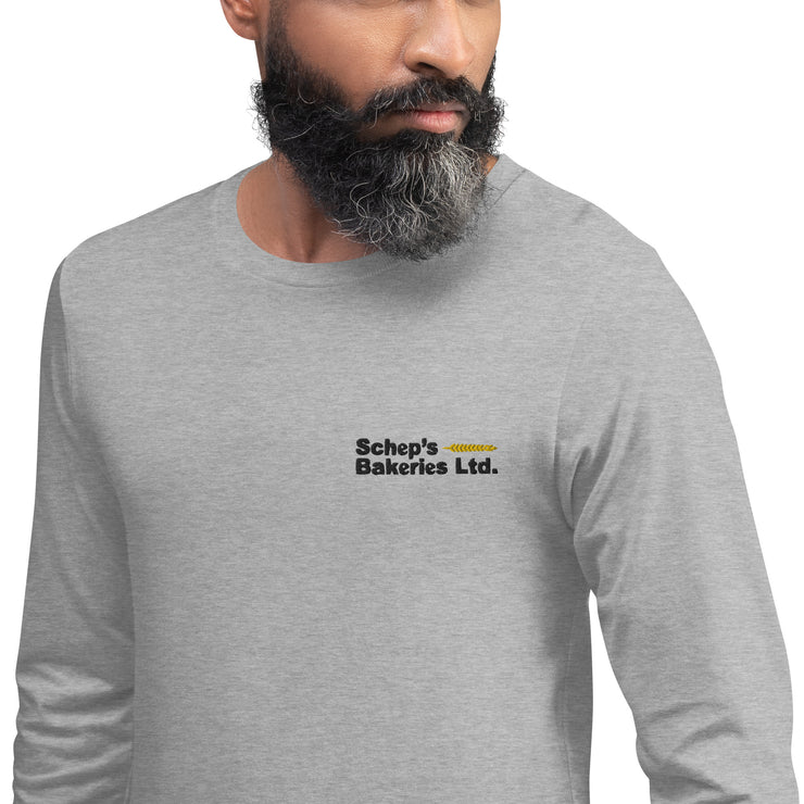 Schep's Bakeries - Long Sleeve Tee (Grey)