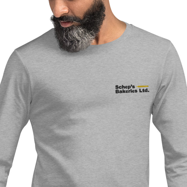 Schep's Bakeries - Long Sleeve Tee (Grey)