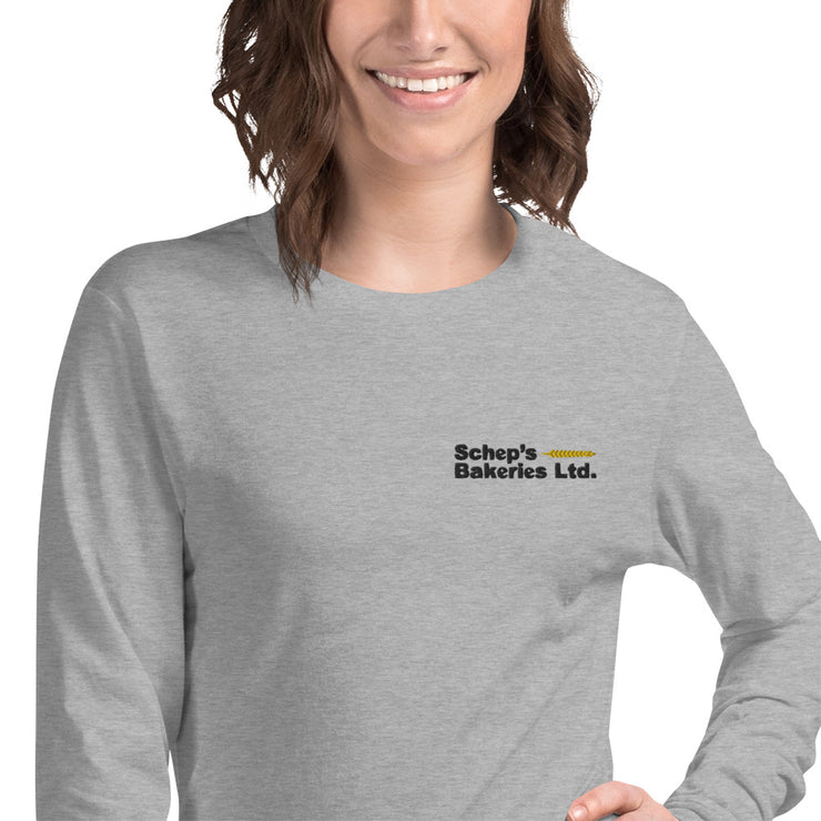 Schep's Bakeries - Long Sleeve Tee (Grey)