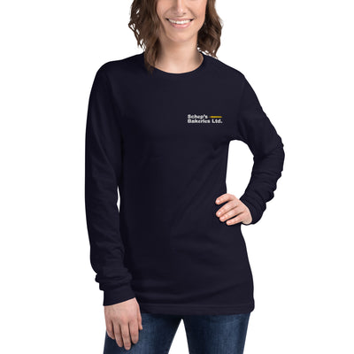 Schep's Bakeries - Long Sleeve Tee (Navy)