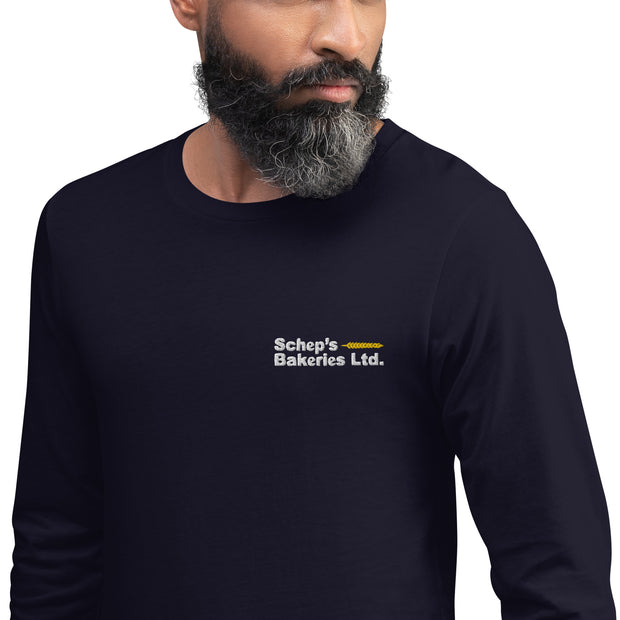 Schep's Bakeries - Long Sleeve Tee (Navy)