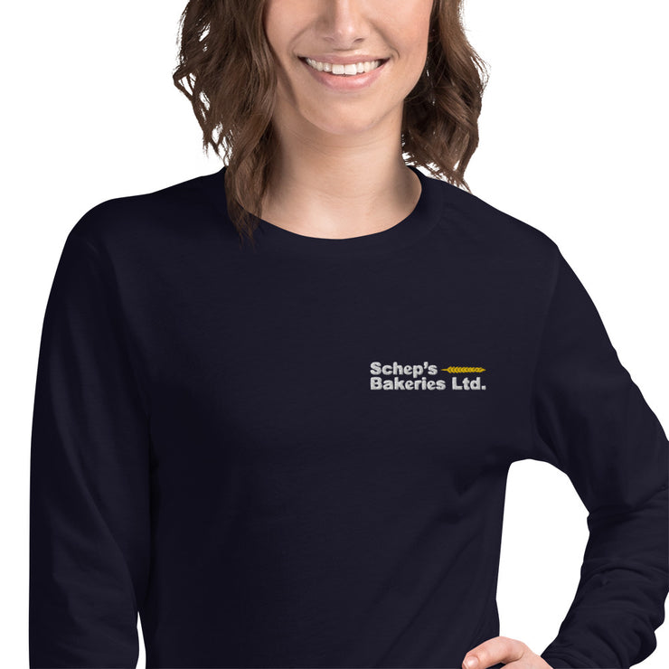 Schep's Bakeries - Long Sleeve Tee (Navy)