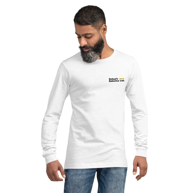 Schep's Bakeries - Long Sleeve Tee (White)