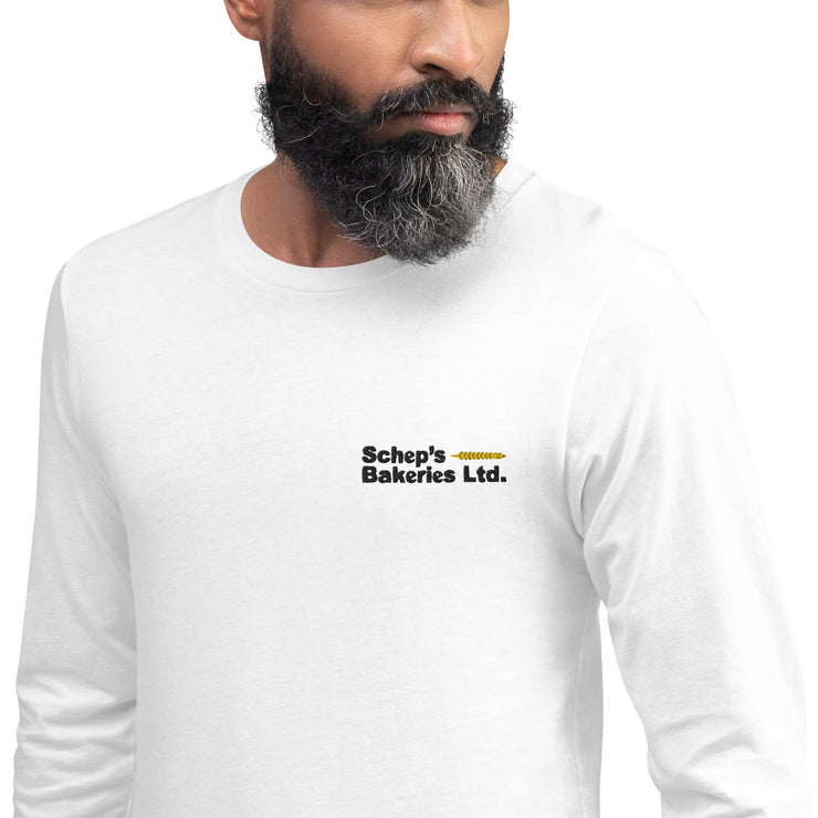 Schep's Bakeries - Long Sleeve Tee (White)