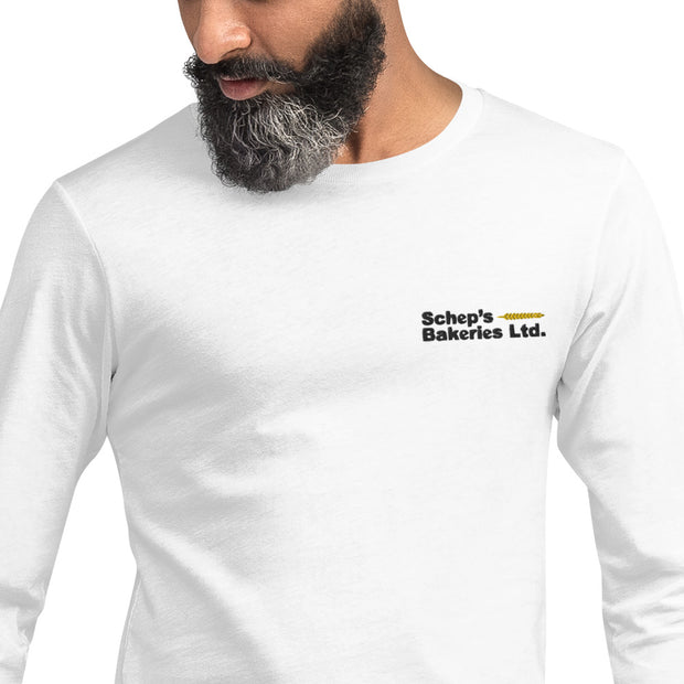 Schep's Bakeries - Long Sleeve Tee (White)