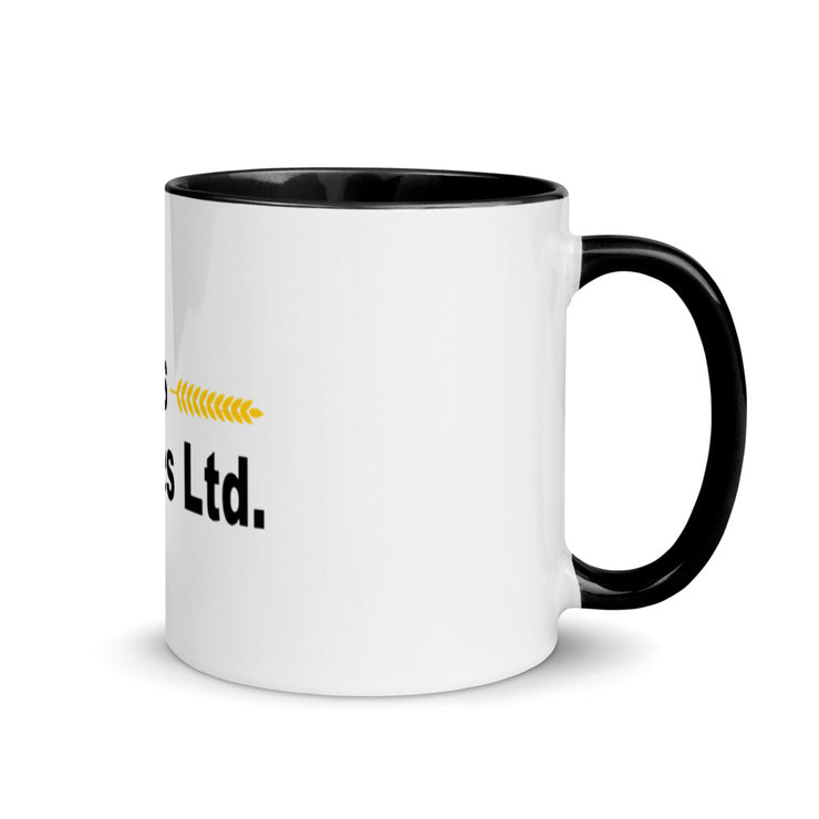 Schep's Bakeries - Mug with Color Inside (Black)