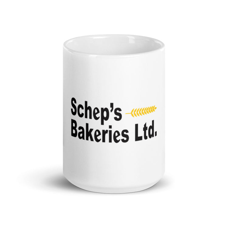 Schep's Bakeries Ltd. White  Mug - Schep's Bakeries Shop